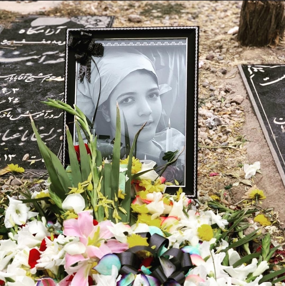 ILAUK2022's tweet photo. Asra Panahi Khaneghah was a student who was beaten and martyred by uniformed security forces during the 2022Iranian nationwide protests at Ardabil's Shahid High School. https://t.co/lPaQjiiL6Q