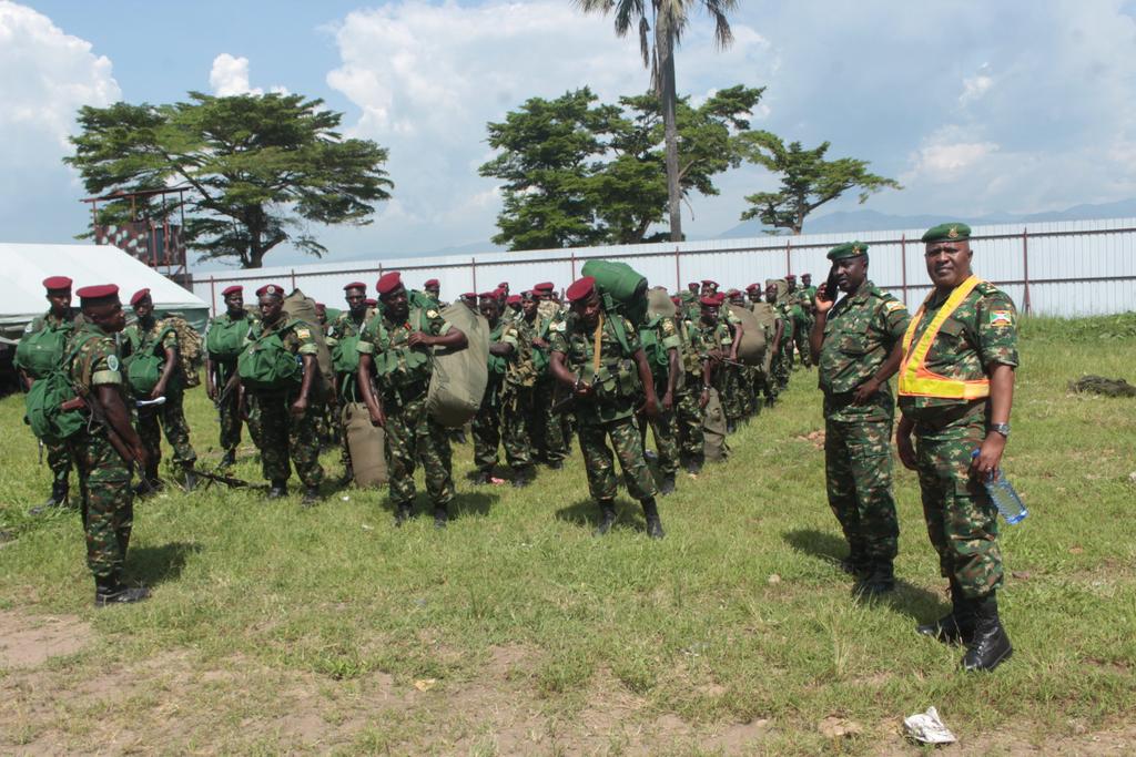 IrisNews_'s tweet photo. #MILITARY - Thirty #soldiers from #Burundi landed in #Goma on Sunday as part of the deployment of the regional force set up by the #EAC countries to put an end to violence in eastern #DRC. https://t.co/Of2jDVP2ws