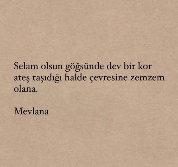 Selam olsun.