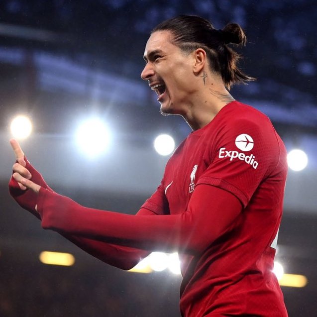 Darwin Nunez stats vs Manchester United:

2 Goals
4 Shots
0.92 xG
100% Successful Dribbles
2 Final Third Passes
1 Recovery 
6 Ground Duels Contested 
2 Aerial Duels Contested 
1 Foul 

🫡 

#LFC #LIVMNU