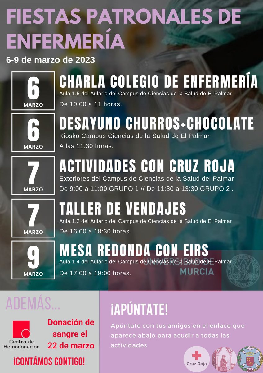 Del. Enfermería UM 💉 tweet media