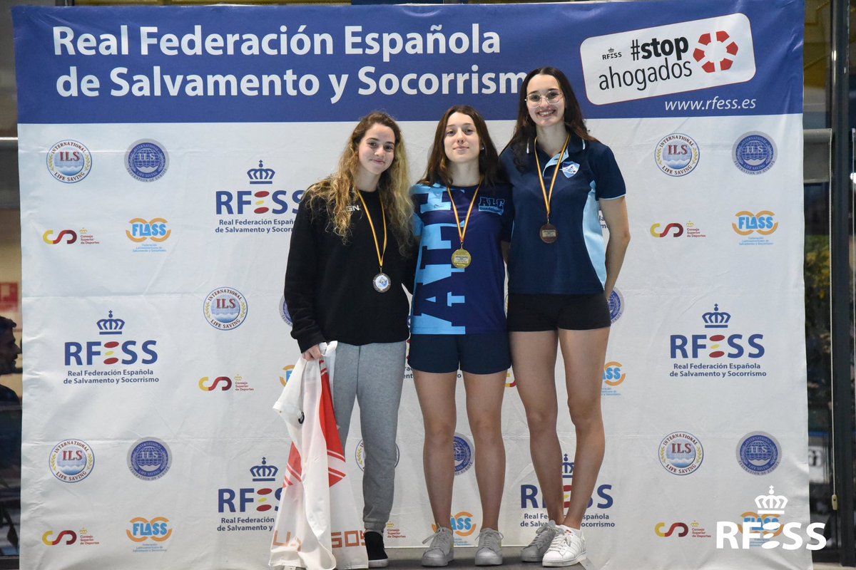 #SSCC23 | MEDALLERO 1/3
🏅Medallero de la segunda y última jornada del III Spanish Short Course Championship-III Campeonato de España de Distancias Cortas Juvenil, Júnior y Absoluto.
 #salvamentoysocorrismo