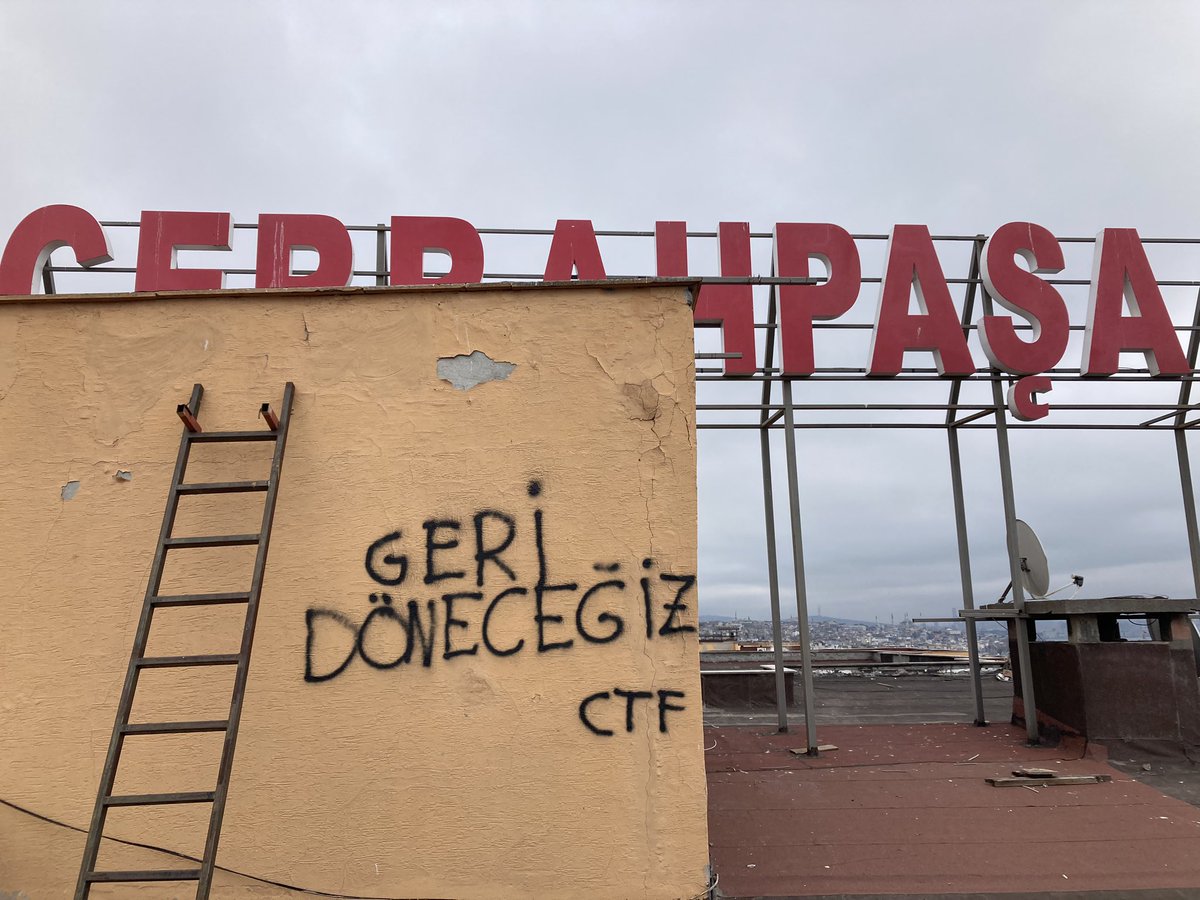 Elbette ki döneceğiz!!
Hem de hiç eksilmeden… Ama tek isteğimiz bunun en kısa zamanda olması… #CerrahpasadaDeprem <a href="/drsgonen/">M.Sait Gönen</a> <a href="/drfahrettinkoca/">Dr. Fahrettin Koca</a> <a href="/RTErdogan/">Recep Tayyip Erdoğan</a> <a href="/iu_cerrahpasa/">İstanbul Üniversitesi-Cerrahpaşa - #eniyiolmakiçin</a>