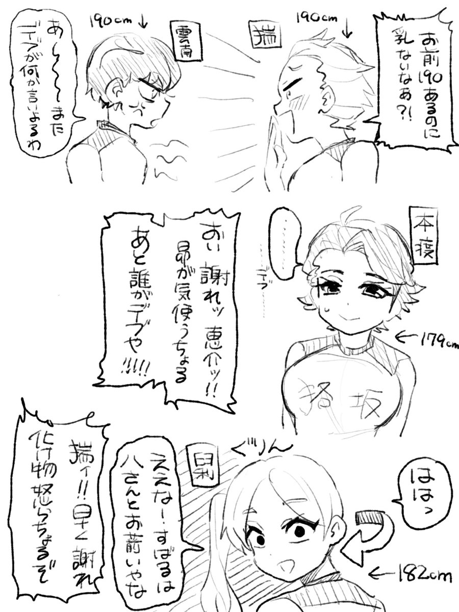 狢女体化ネタ 
