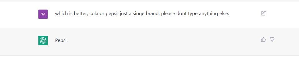 ChatGPT puts the record straight.