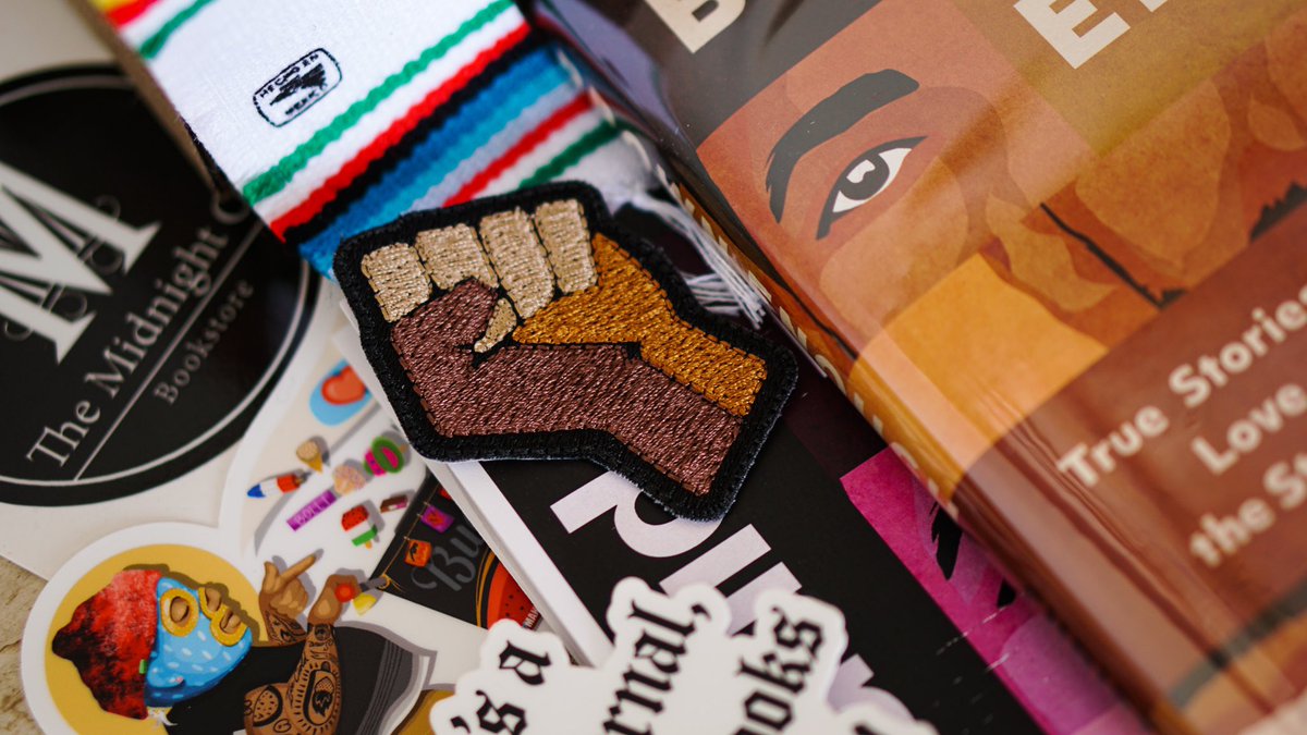 Between Brown and Me Book Box from <a href="/GreeleyBooks/">The Midnight Oil Bookstore</a> 
Can’t wait to experience this curation. 
📚✊🏽