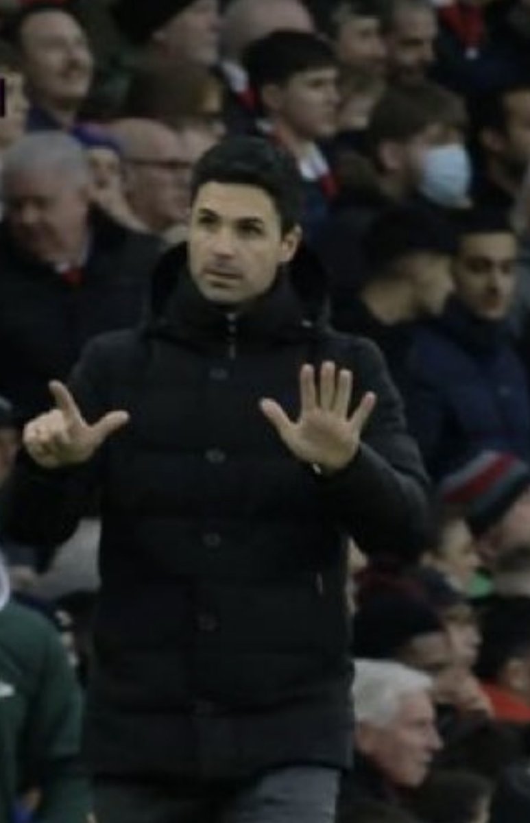 Arteta knew. #LIVUTD