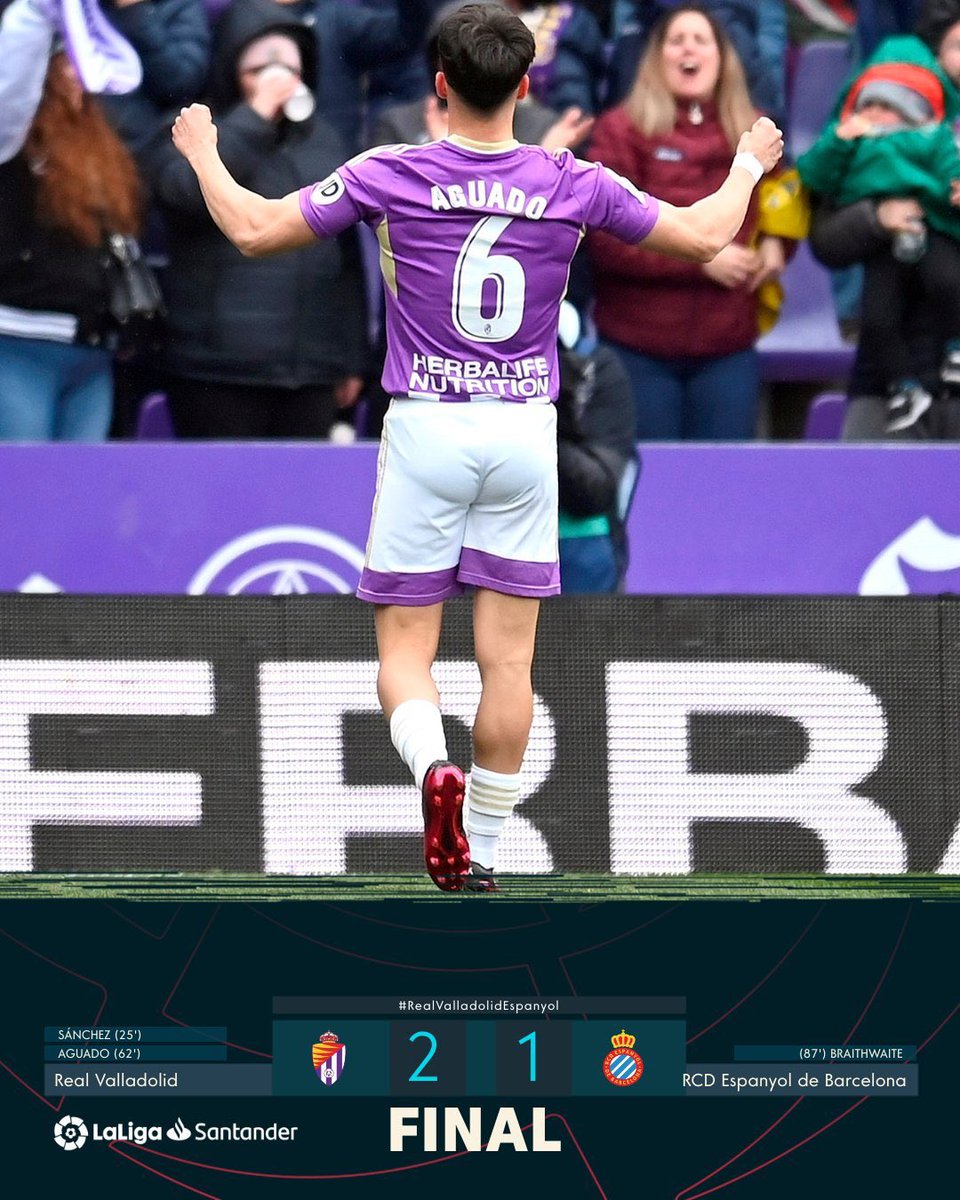 05/03/2016  -   05/03/2023        

De debutar como titular en 3ª, a marcar en 1ª.
Mismo día, aunque con 3 categorías y 7 años de diferencia, y siempre preparado para sumar. 

Lo que cuesta el doble, 
lo valoras el triple 💪🏽

¡Enhorabuena @Aguado_10, y a por más!
💥🚀⚽️