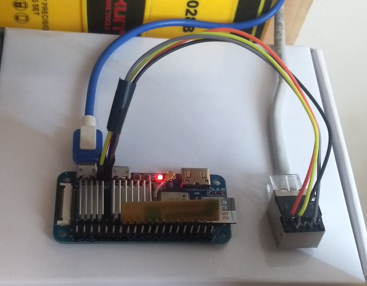 GG_Technician's tweet photo. Banana-pi m2 zero ethernet connection (100Mbps).

#bananapim2zero #connectivity #iot https://t.co/gJzlTpbQ1R