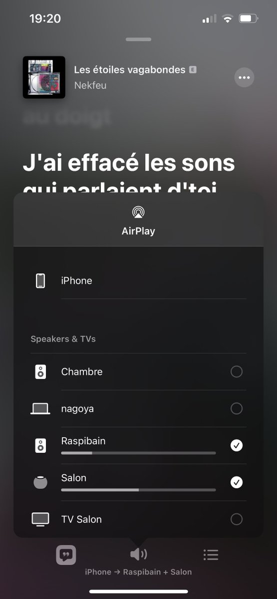 github.com/mikebrady/shai… vs OG shairport is working great! 

Installed on a old rpi2b+, AirPlay 2 support works pretty nice and with Home app. This was the last thing to stop raspotify and abandon definitively my Spotify subscription in favor of Apple Music 👌