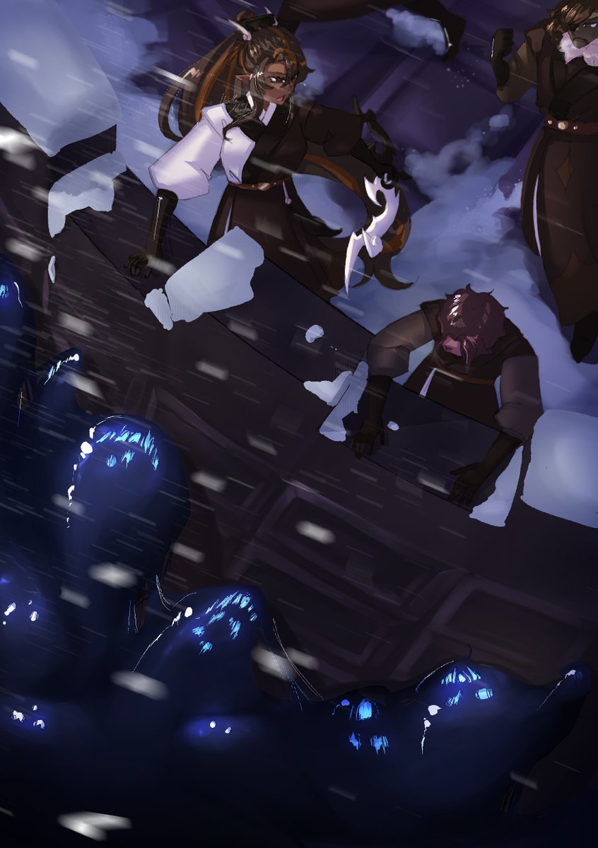 vanillamoontea's tweet photo. My final piece for @SnowboundZine !! A super amazing free zine with lots of amazing people that I had the joy to work with🥹
#cookierunkingdom #cookierun #caramelarrowcookie https://t.co/EWl1qlU2Kk