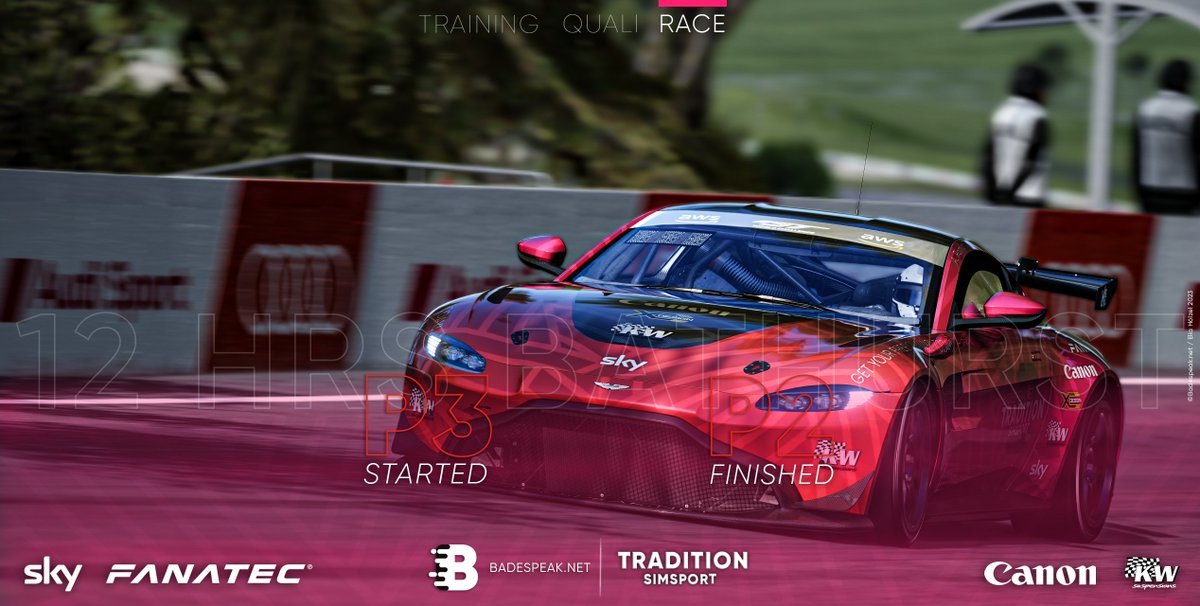 Badespeak's tweet photo. That's a wrap! #TraditionSimsport finished the 12 hrs of Bathurst in P2 after starting the race in P3. 
Mega effort by our guys. https://t.co/hfMGCObYJ2