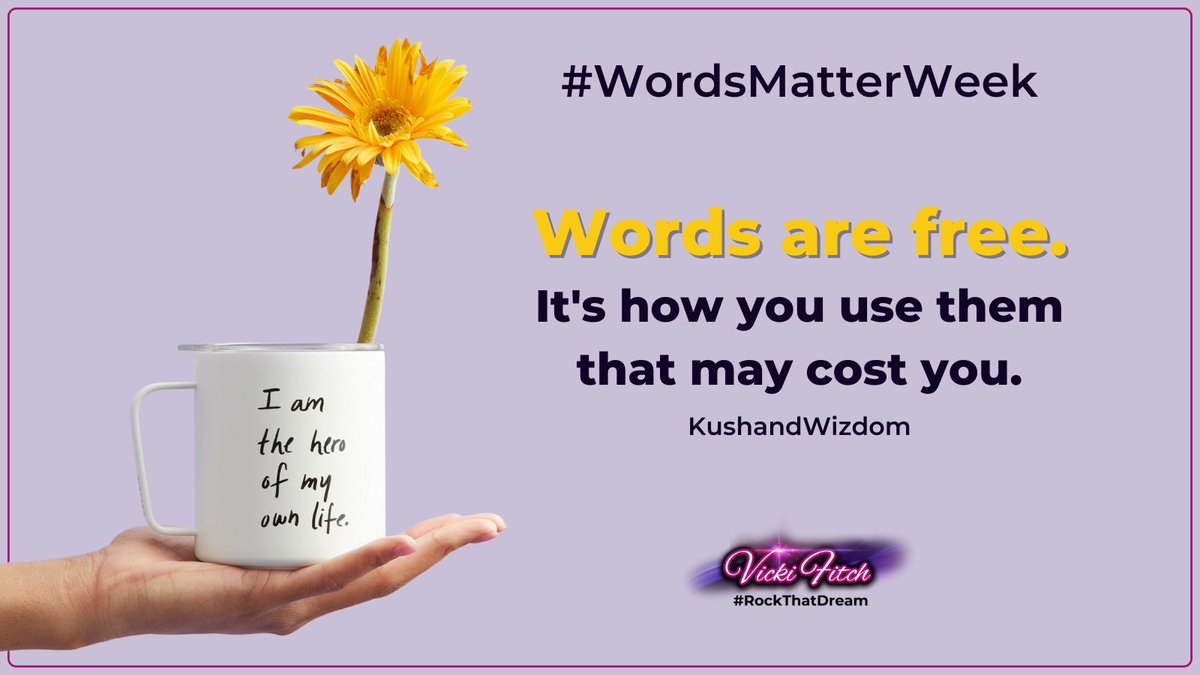 It’s #WordsMatterWeek and a great reminder that we must be careful with the words we say. Join the #YouAreEnough Global Initiative and together let’s rid the world of NES (Not Enough Syndrome) with words like You Are Enough and #YouAreNotAlone.

Bit.ly/EvictTheBully