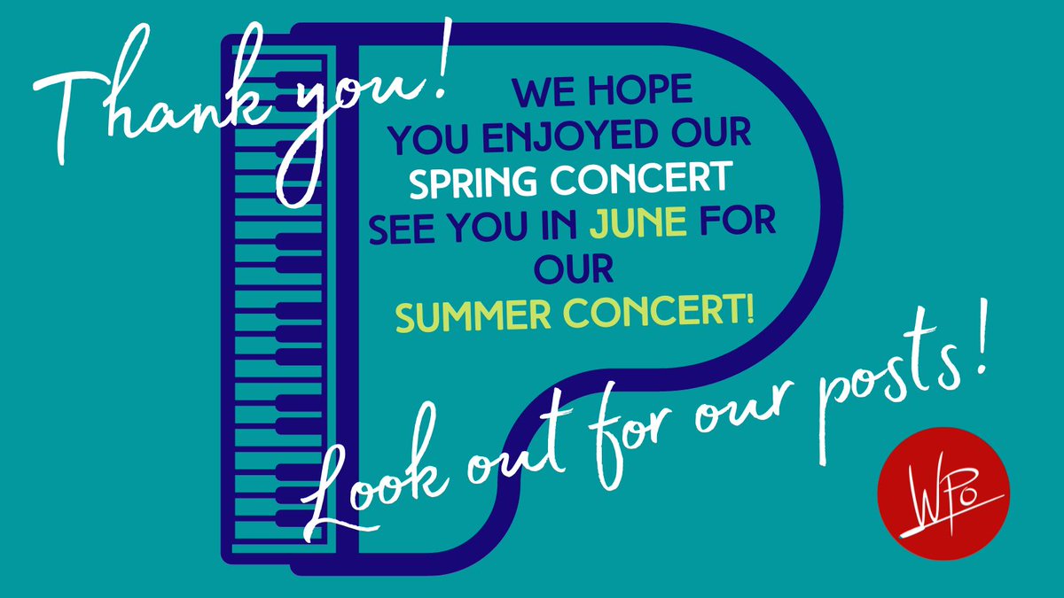 Thankyou for coming to our concert this afternoon - we hope you enjoyed it - we'd love to hear your feedback!!