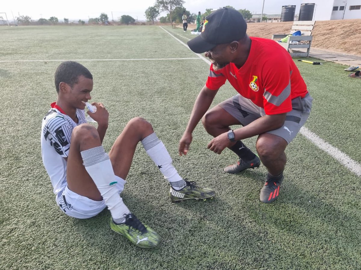 Good relationship with your players is the key@blackstarlets(national u17’s