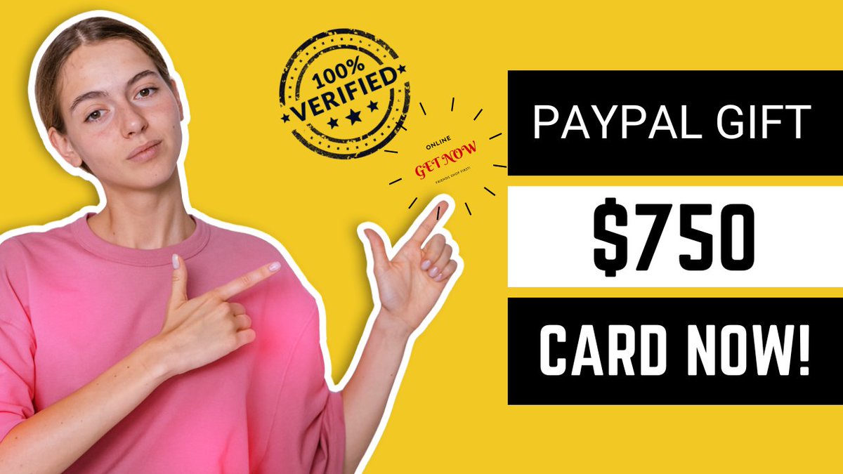 DanielSeler1's tweet photo. @Rainmaker1973 Enter your mobile number now for a chance to win.

$750 PayPal Gift Card Now!
Location: (US) United States

Click Now:https://t.co/zkcueIOd8y

#money #business #entrepreneur #success #motivation #bitcoin #love #investment #finance #forex #investing #wealth #trading #cash https://t.co/Hx8igZY1iu