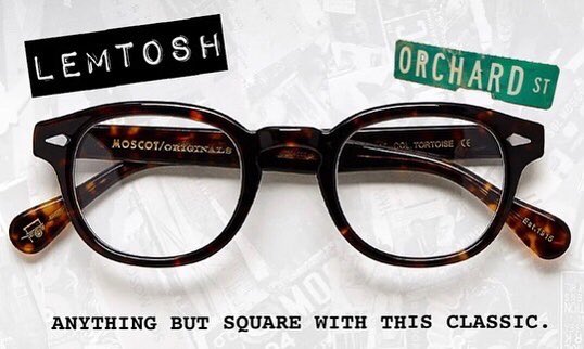 NorthOpticians's tweet photo. Moscot’s NYC eye-cons!! 
Channeling our inner New York Chandler Bing: could that eyewear pun BE anymore perfect? 😂👓 https://t.co/0mhvSUbv41