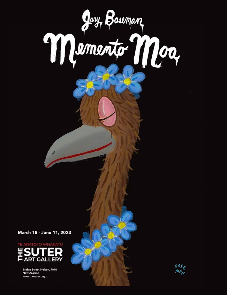 garybaseman's tweet photo. Who is flying to NEW ZEALAND for my opening?
Save the date: March 18th!
#mementomoa #garybaseman #baseman
P.S. We just arrived in NZ! https://t.co/bSwmk7EKQV
