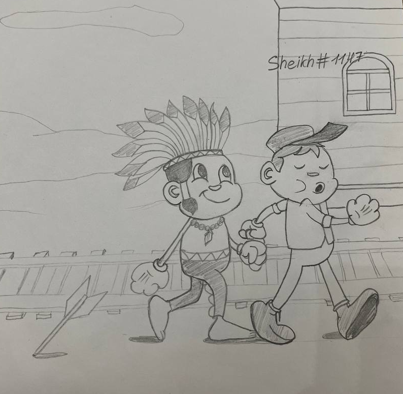 yana_4913's tweet photo. Mickey Mouse's friends are rushing to his aid, a train is stuck on the railroad and Mickey Mouse is in danger, what will happen next? 
I hope you like it
@Cohl_world @WaltsVault_NFT #NFT https://t.co/l0dImAM5lI