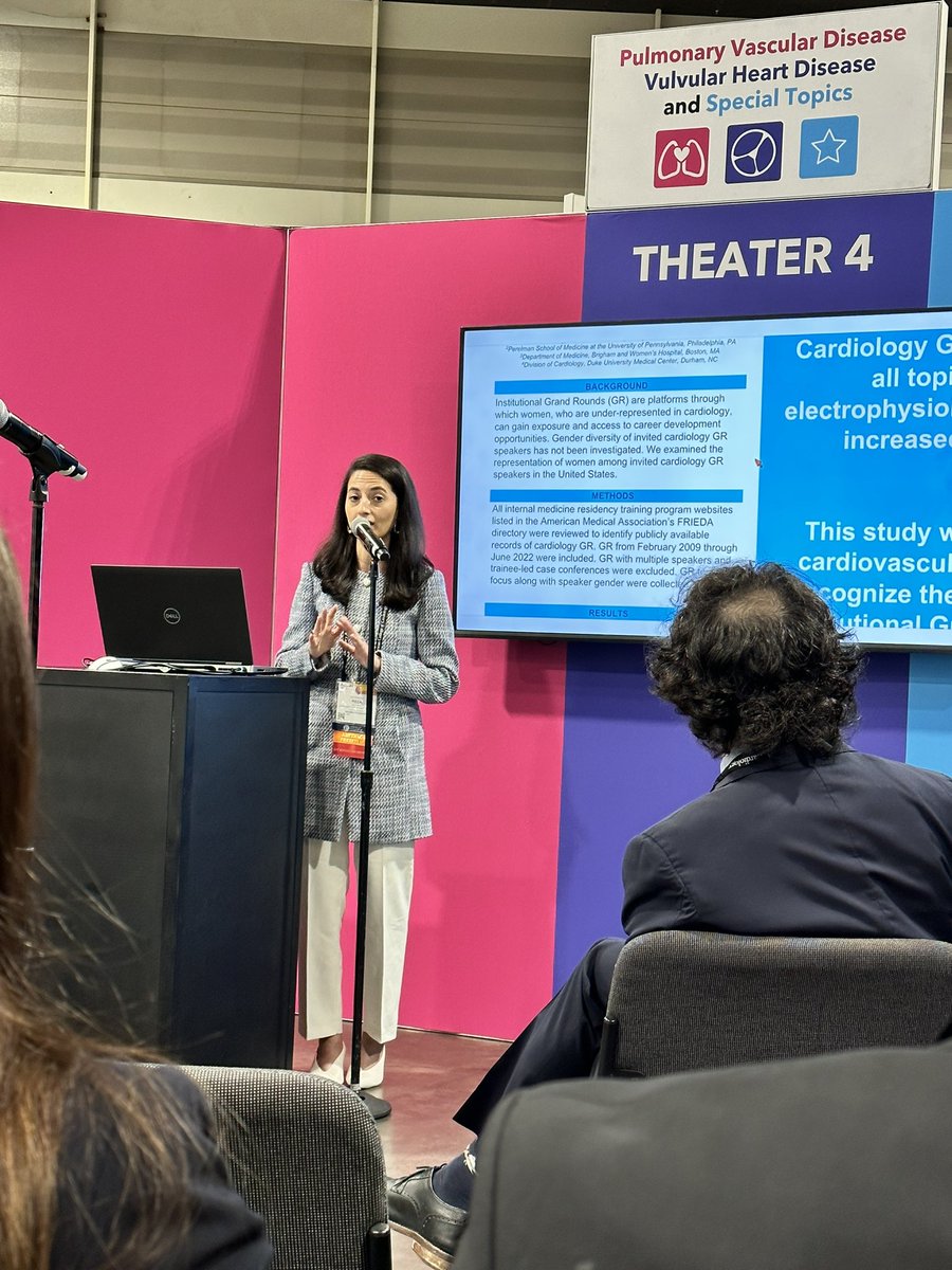 KatieVanchiere's tweet photo. “Representation of 👩🏻‍⚕️ among 🫀 Grand Rounds Speakers in the 🇺🇸” presented by Dr. @noshreza

🌟 Ratio of #WIC as GR speakers has improved in the past 10y, BUT

⚡️#EPeeps 👩🏻‍⚕️ representation has ⬇️ in recent yrs

🫀Dedicated attention is needed to ⬆️ the ratio of #WIC invited for GR https://t.co/dAPJCWZ1WE