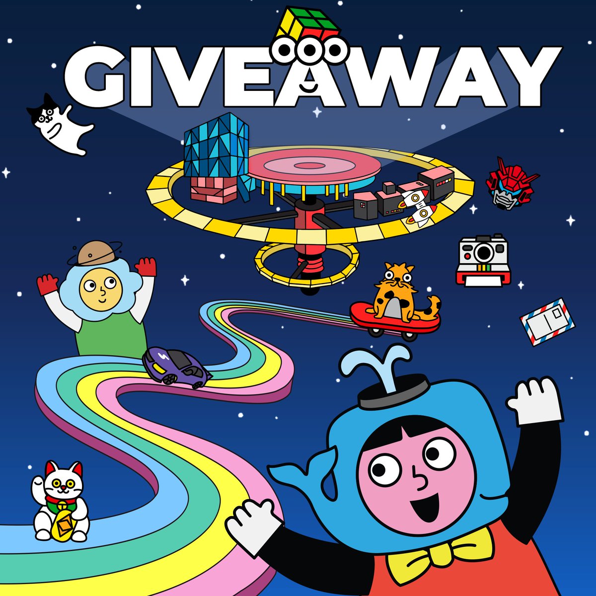 The Sandbox (@thesandboxgame) on Twitter photo 📢 GIVEAWAY ALERT!
We are giving away 2 allow list slots for tomorrow's Mocaverse mint!
To enter:
✅ Follow @thesandboxgame and <a href="/MocaverseNFT/">Mocaverse (old account)</a>
✅ Reply to this tweet with your wallet address and tag 3 friends
Winners will be picked on 3/6 at 12 noon UTC 📢 GIVEAWAY ALERT!
We are giving away 2 allow list slots for tomorrow's Mocaverse mint!
To enter:
✅ Follow @thesandboxgame and <a href="/MocaverseNFT/">Mocaverse (old account)</a>
✅ Reply to this tweet with your wallet address and tag 3 friends
Winners will be picked on 3/6 at 12 noon UTC