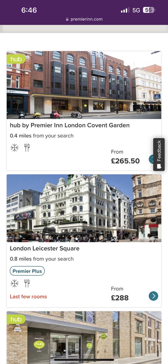 cra1gbluenose's tweet image. Nice one @premierinn upping your prices for the coronation 😂. Some of us needed to go to london anyway . Thanks #CostOfLivingCrisis #pisstake