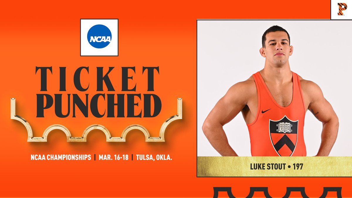 And with his win in the consolation semifinals...

Sophomore Luke Stout is headed back to the <a href="/NCAAWrestling/">NCAA Men's Wrestling</a> Championships!