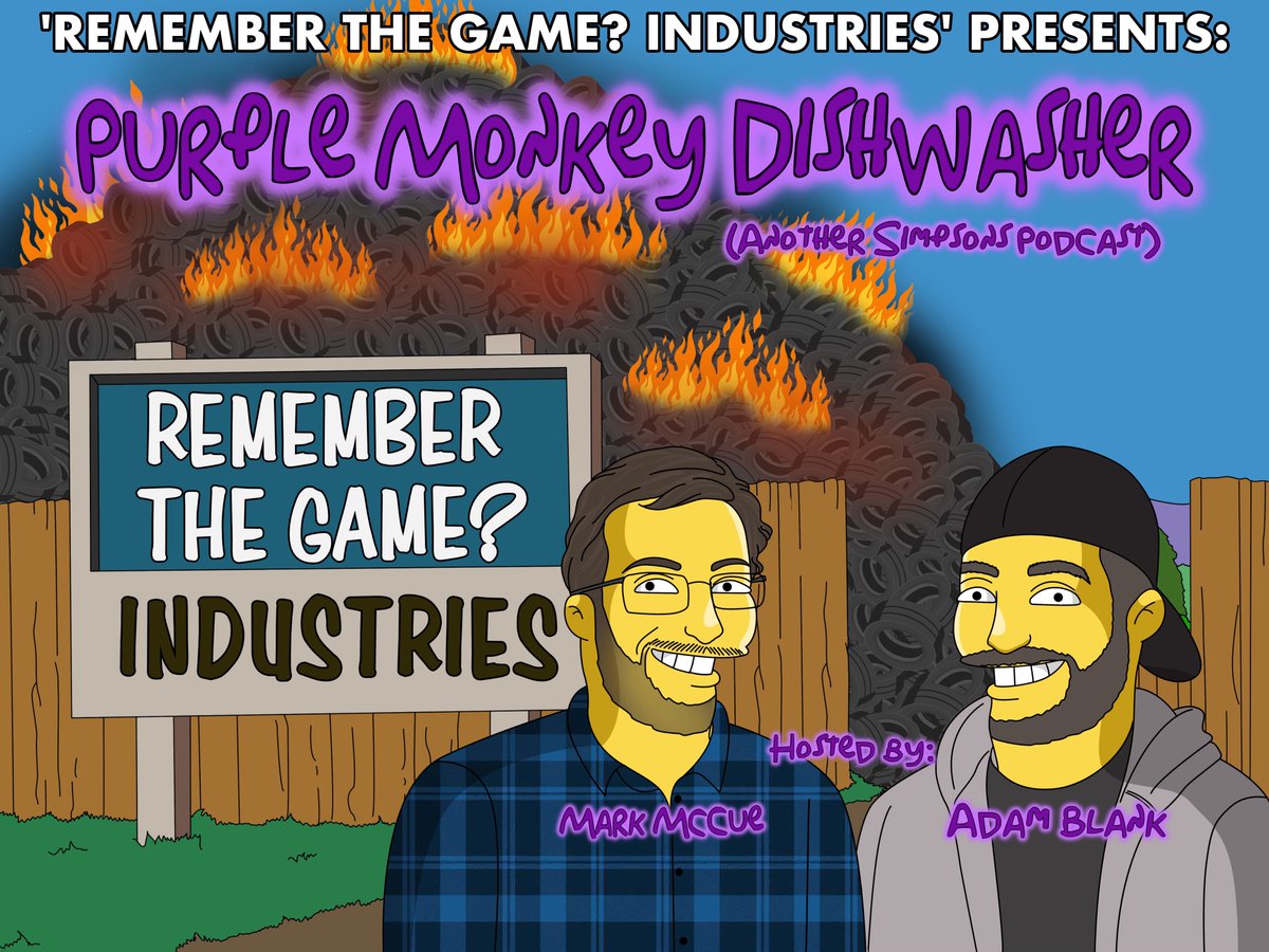 Episode 1 of Purple Monkey Dishwasher, our new Simpsons podcast hosted by Adam 'Mr. Blank' Blank and Mark 'Kid Moe' McCue (<a href="/MarkRobertMcCue/">Hall of Famer Mark McCue</a>) goes live tomorrow morning for all our Patreons!

Hope y'all enjoy it as much as I enjoy a cold beer on a hot Christmas morning.