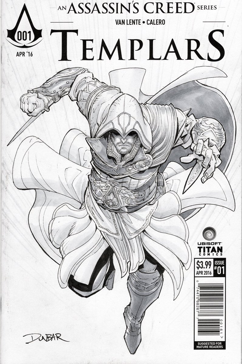 Assassin's Creed Ezio commission at #ECCC2023 