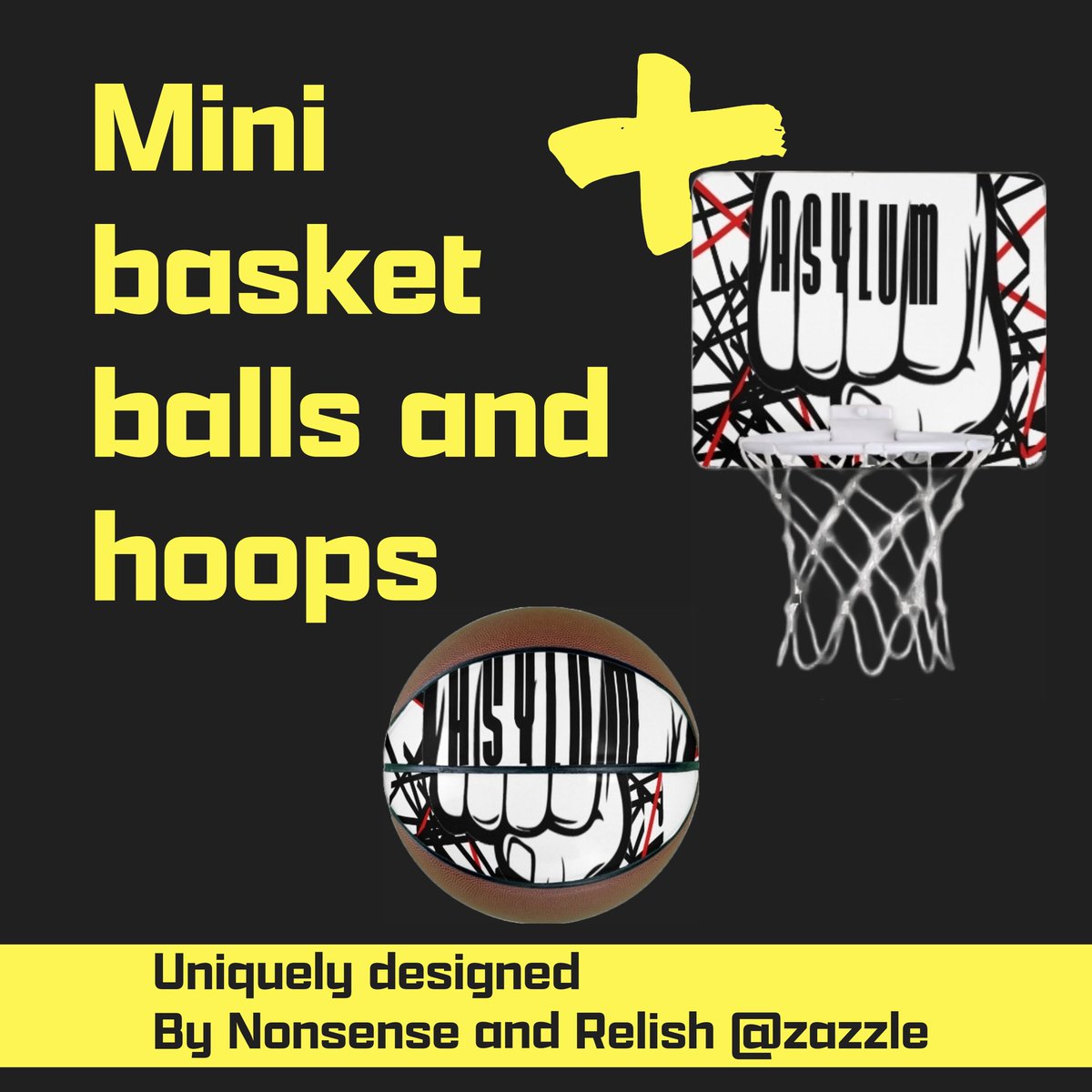 MonjiiArt's tweet photo. Check out the sports collection in my ZAZZLE store. Mini #basketballs and #hoops #basketballhoop #sports #court #madeinzazzle #zazzledesigner #zazzleshop @zazzle #ZazzleMade #zazzleproducts #kidsbasketball https://t.co/m9LtKkVs2E