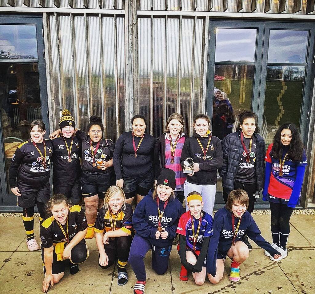 What a day for our U12’s girls! Today they took part in an girls festival hosted by @minchrugbyclub.official. A fantastic day of rugby with @luctonians, @drybrookrfc, @n.b.r.f.c , @chippingsodburyrfc, @frampton_cotterell_rfc, @ccsrfc @minch_girls , @c… instagr.am/p/Cparz5woJHg/
