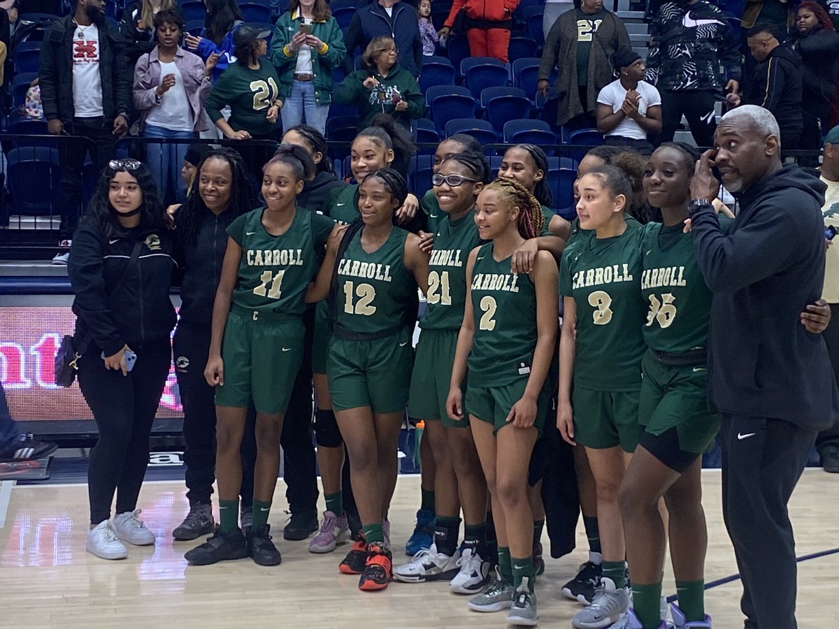 LarrySavoy22's tweet photo. We did it!!!!! Congratulations to the Archbishop Carroll Women’s Basketball Champion!! #ProudPresident @ACHSWashDC @carroll_ad @ACHS_LadyLions https://t.co/sY7Cb43QD7