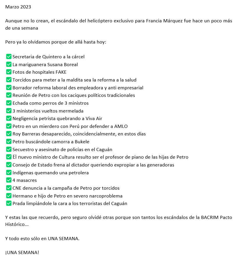 ghitis's tweet photo. Me llegó esto por WhatsApp y lo quise compartir tal cual. https://t.co/YYYF5nRcDM