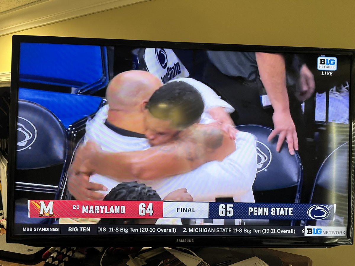 Unpopular opinion:  Penn State could be the only “local” team to see their name on Selection Sunday!  #WeAre
