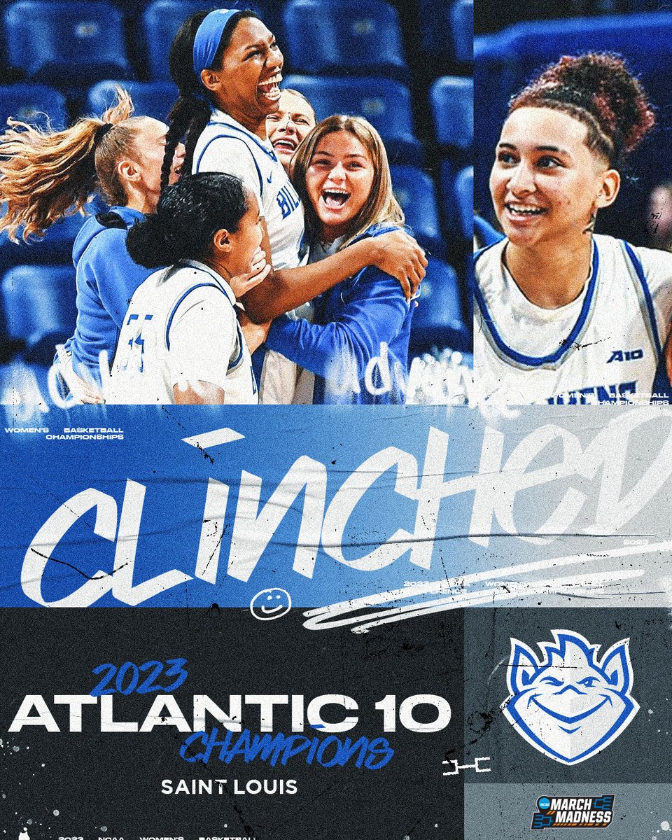 AQ Clinched for <a href="/SaintLouisWBB/">Saint Louis WBB</a> ‼️

This is the first time the Billiken’s have reached the <a href="/atlantic10/">Atlantic 10 Conference</a> title game and won in school history!

#MarchMadness
