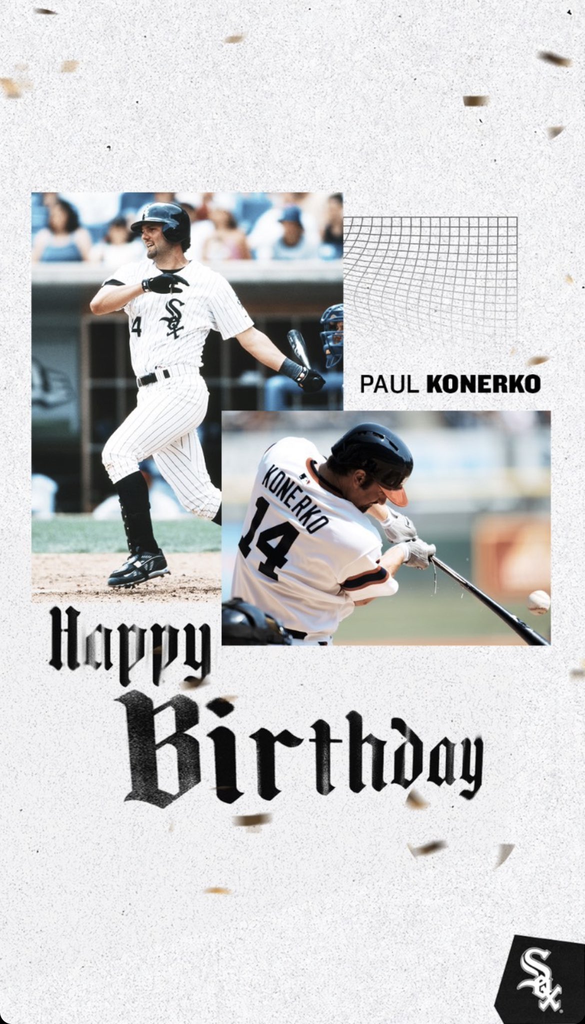 Happy birthday, Paul Konerko. 