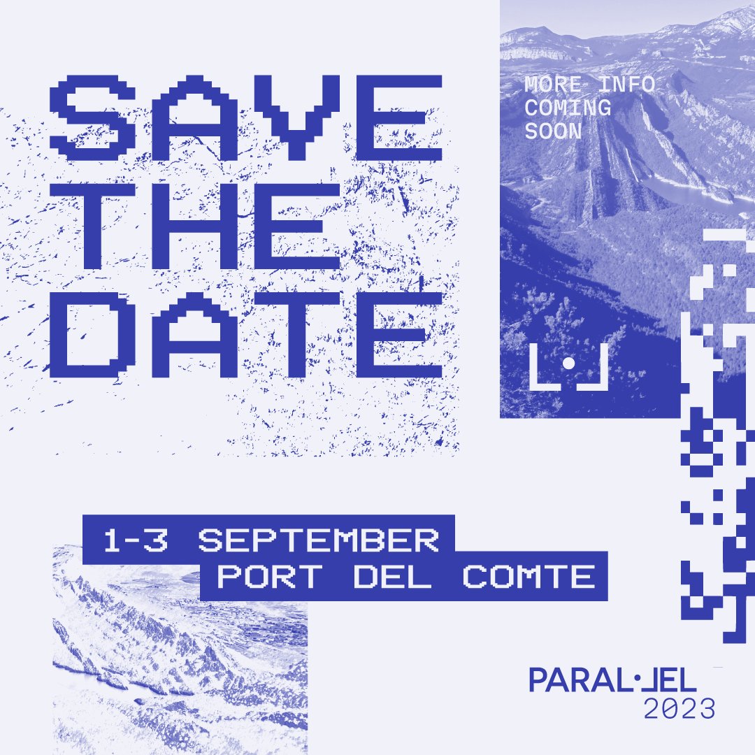ParallelFest's tweet image. We have a date!  💚

Same time, same place ⛰️ 1-3 September, Port del Comte 

Tickets will be available from Friday 12pm

#parallel23