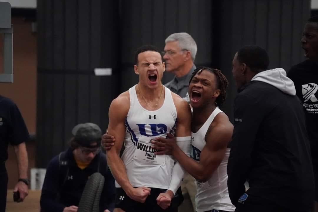 CoachGunny's tweet photo. These moments… when you win your first conference title and punch your first ticket to nationals!!! Purpose, poise, and performance all season long from @jaiwilliams_10. More yet to do, sir. Excited to watch you compete, again!
#UDTFXCompete https://t.co/Rb8oN8VWnd