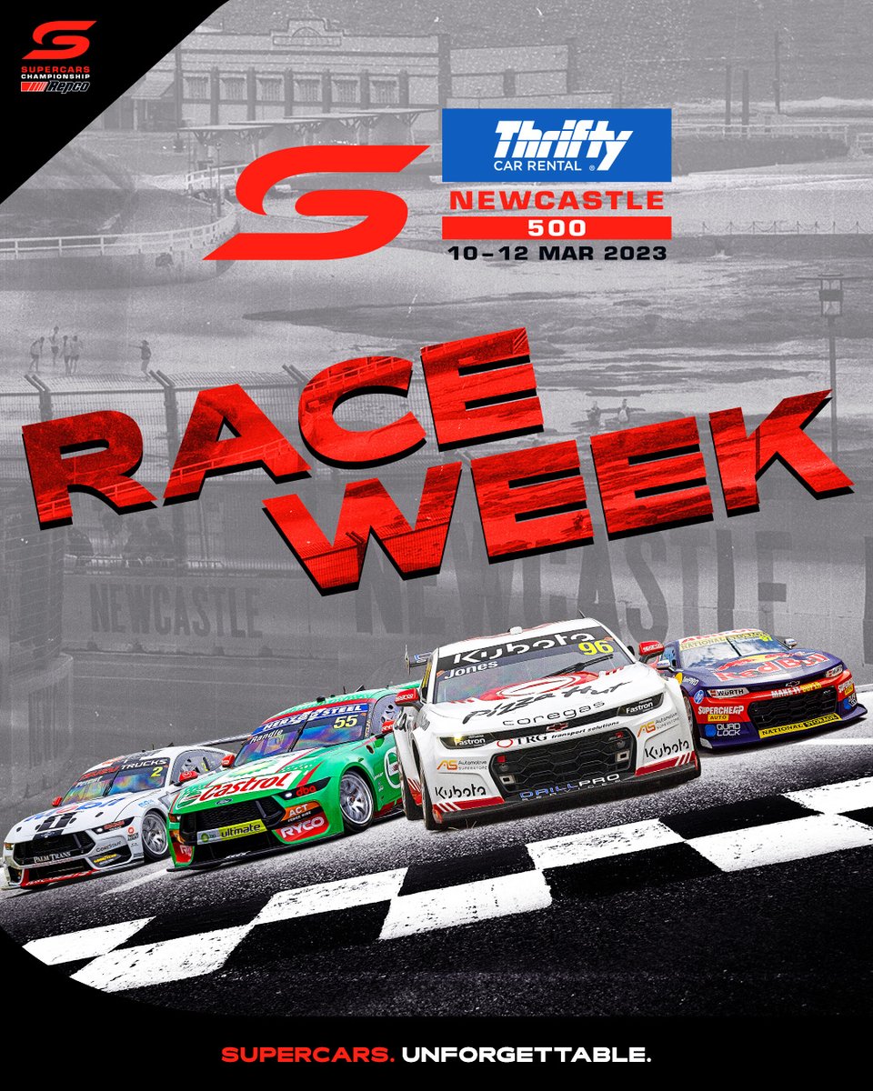 supercars's tweet photo. We don't mean to alarm you but...

RACE WEEK IS FINALLY HERE 🙌 #REPCOSC https://t.co/mAw0UBSqfi