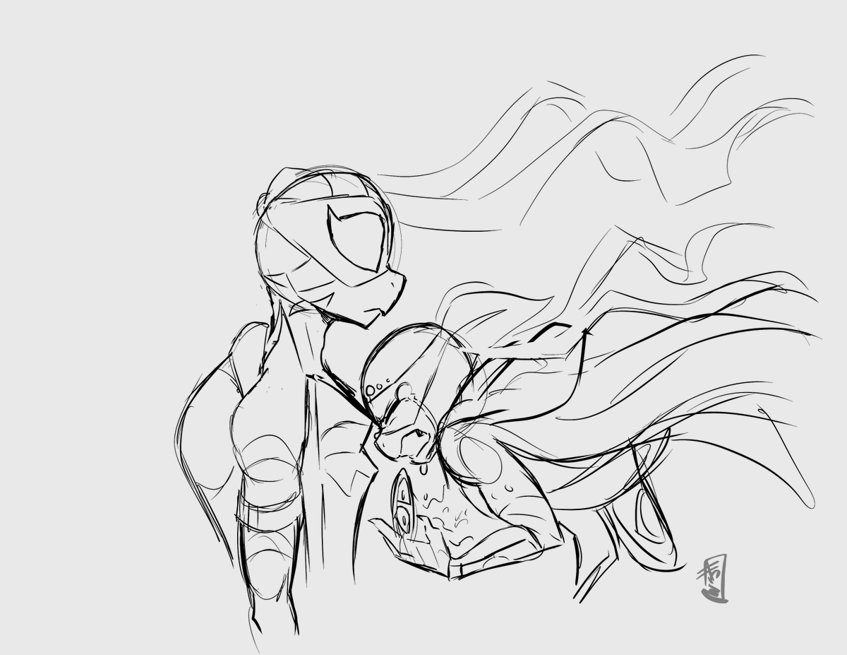 galactic_kit's tweet image. Since chapter 13 came out last week I can share a sketch from MONTHS ago that inspired the whole entire fic. 

#atpc #saverottmnt #riseofthetmnt #aftertheportalcloses #riseoftheteenagemutantninjaturtles #michelangelo #leonardo #manifestingriseseason3 #riseseason3