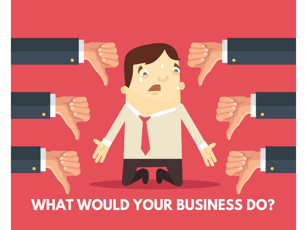 MRmichaelJimene's tweet photo. Fill in the blanks: When I find a bad review about my business I _______________ No company is immune to bad press or bad reviews online and we want to know what your idea of repairing a battered online reputation would be!  via:   https://t.co/2aRTEPkXUc https://t.co/lRLKRzEKl4