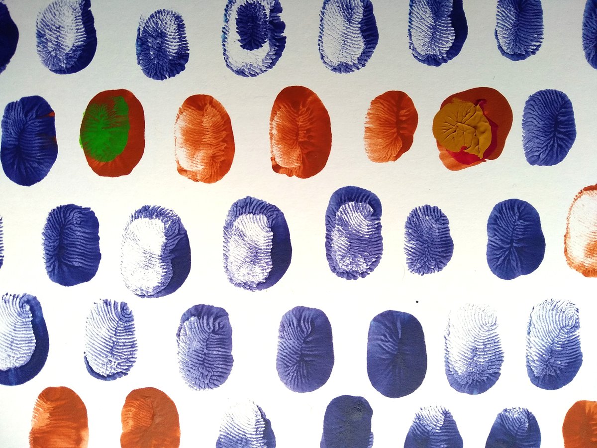 Fingerprints. Partitura 3
"The question is never what to draw, only how to draw" Robert Ryman". I like this saying, and let it be the motto of this series.