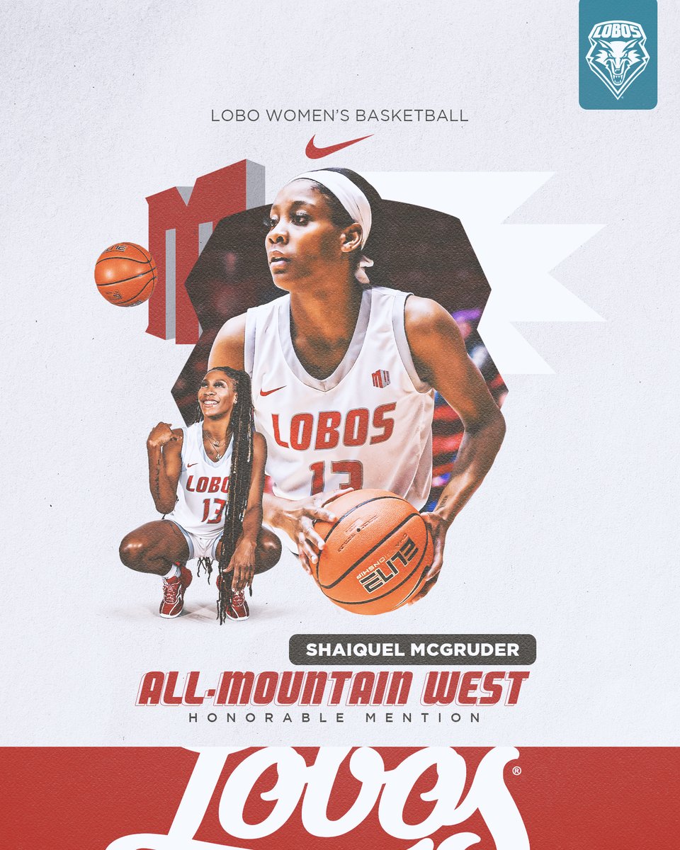 Congratulations to <a href="/TascyaN/">Tascya</a> and <a href="/ShaiquelM/">Shaiquel Mcgruder</a> on earning MW honors.
📰: golobos.com/allconference
#GoLobos