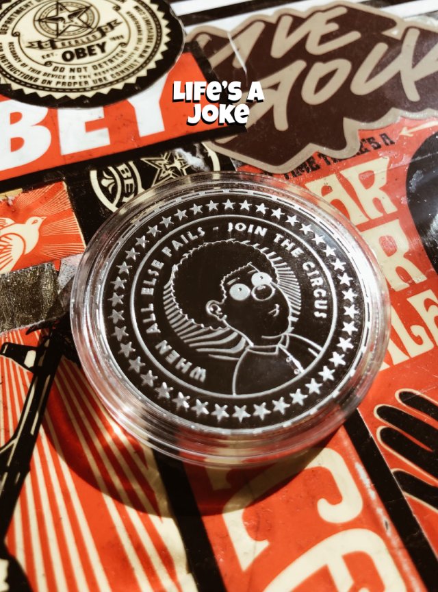 Nifty Coins (@coinsnifty) on Twitter photo 🚨GIVEAWAY ALERT 🚨 We are excited to announce our first collector's coin, soon available to reserve on our website. To celebrate this, we are hosting another giveaway!
Win 1 <a href="/LifesAJoke_NFT/">Life’s a Joke: Community of Clowns</a> 🥳
☑️ Like & RT
☑️ Follow <a href="/CoinsNifty/">Nifty Coins</a> & <a href="/flabbtweets/">Flabb | 🐸 🤡</a>
✅ Tag 3 friends
#giveaway 🚨GIVEAWAY ALERT 🚨 We are excited to announce our first collector's coin, soon available to reserve on our website. To celebrate this, we are hosting another giveaway!
Win 1 <a href="/LifesAJoke_NFT/">Life’s a Joke: Community of Clowns</a> 🥳
☑️ Like & RT
☑️ Follow <a href="/CoinsNifty/">Nifty Coins</a> & <a href="/flabbtweets/">Flabb | 🐸 🤡</a>
✅ Tag 3 friends
#giveaway