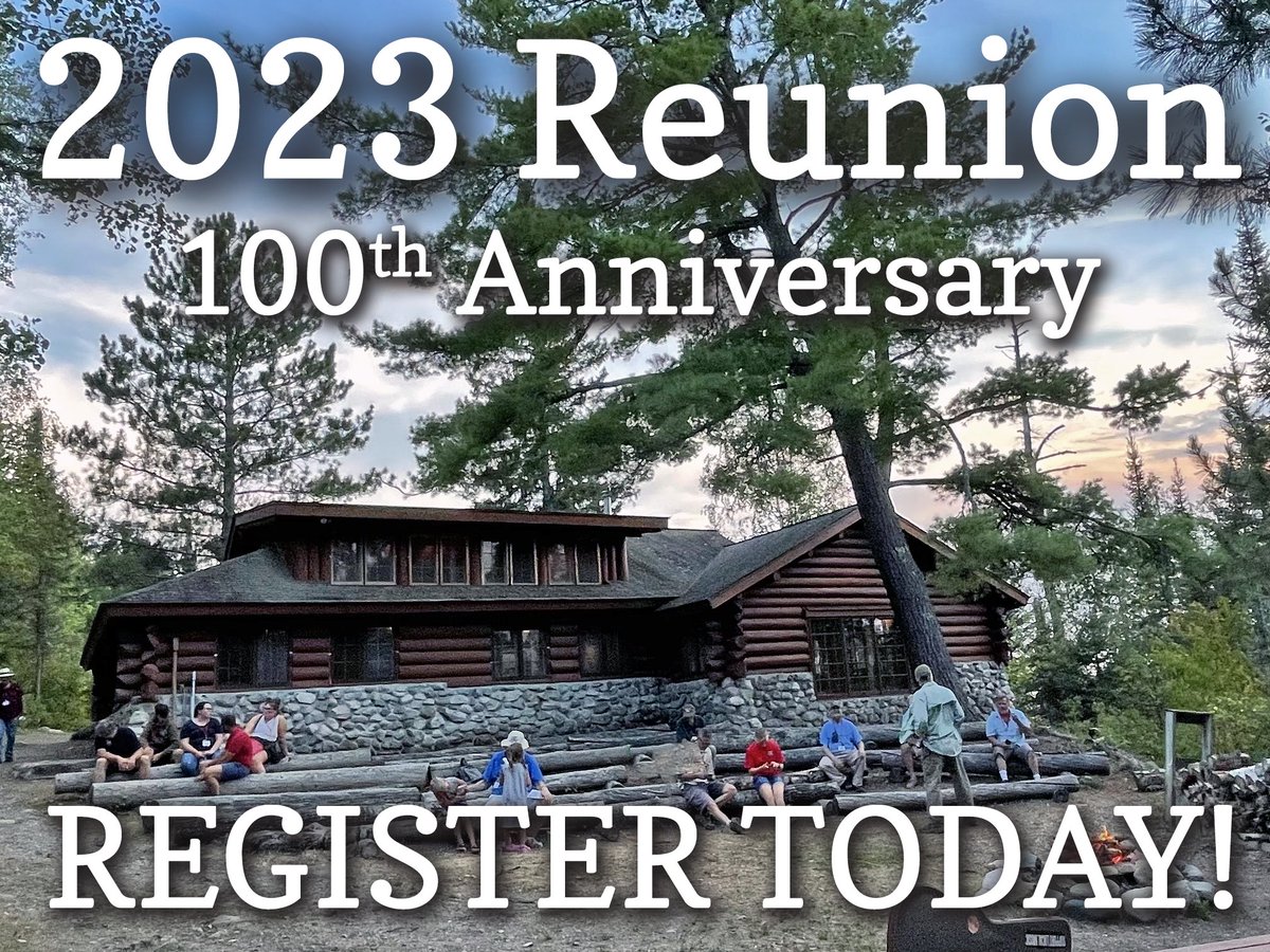 Charles L. Sommers Alumni Association, Inc. (@holry) on Twitter photo We are excited to announce registration is open for the 🏕️ reunion! Join us as we celebrate the 100th anniversary of <a href="/Northern_Tier/">Northern Tier</a>, the <a href="/boyscouts/">Scouting America</a>’s oldest national high adventure program.
👉 Register at holry.org/reunion
#ScoutingAlumni #NorthernTier #BoyScoutsOfAmerica We are excited to announce registration is open for the 🏕️ reunion! Join us as we celebrate the 100th anniversary of <a href="/Northern_Tier/">Northern Tier</a>, the <a href="/boyscouts/">Scouting America</a>’s oldest national high adventure program.
👉 Register at holry.org/reunion
#ScoutingAlumni #NorthernTier #BoyScoutsOfAmerica