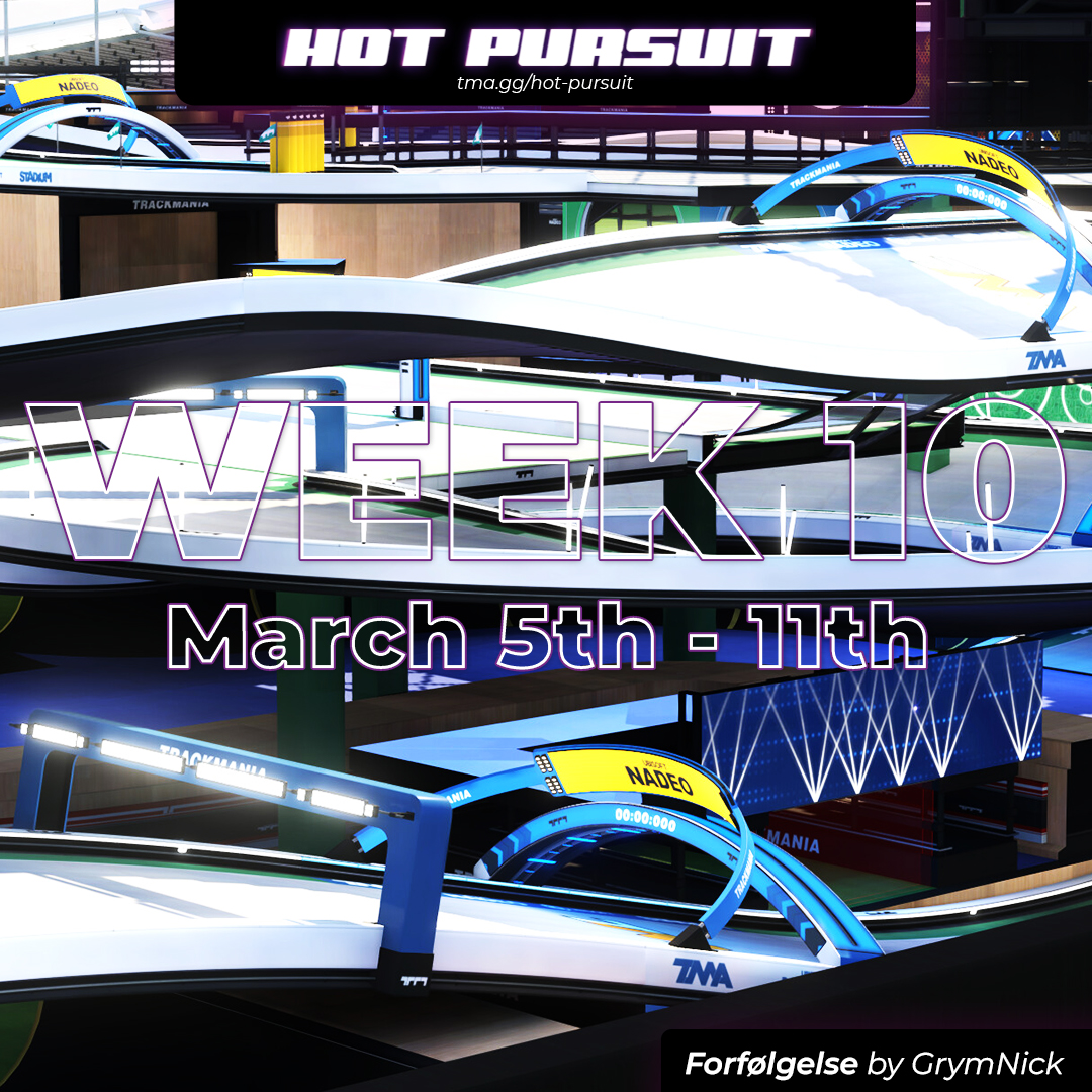 Week 10 of Hot Pursuit is starting right now!
Join the hunt at tma.gg/hot-pursuit