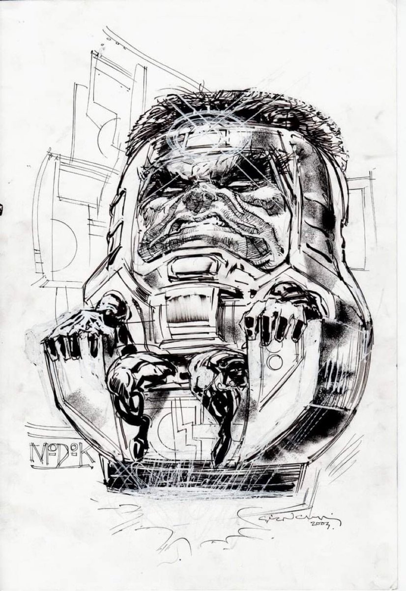 SienkiewiczArt's tweet image. #modok