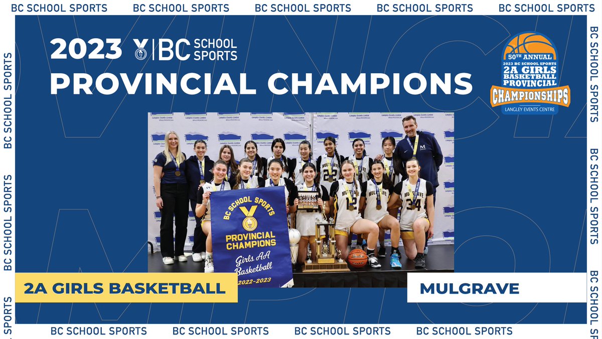 BCSchoolSports's tweet image. A dominant performance this tournament leads them to a provincial title. It’s nothing but gold for the Mulgrave Titans: your 2023 BCSS 2A Girls Basketball Provincial Champions! Congrats! #BCSSProvincials