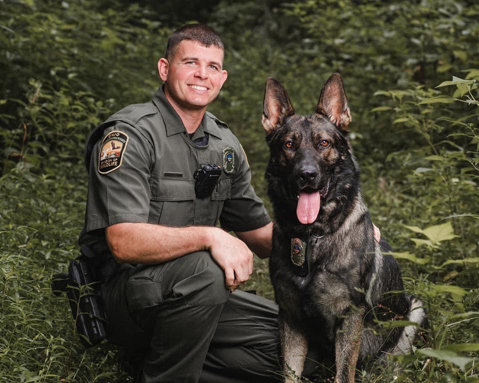 WayneLachARO's tweet photo. **New Podcast Release**
https://t.co/8lUUJEB0oZ

This week we are joined by Officer Chris Gilkey from the Ohio Department of Natural Resources (ODNR) who heads up the K-9 Training shares some remarkable stories including how his 4 legged partner, Mattis, helped to solve a Murder! https://t.co/TKgUJqU2Xk