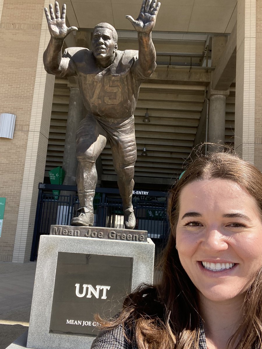 CarlyLyvers's tweet photo. Last stop on my #PDTrip was @UNTsocial! Thankful for the chance to meet @Ryan_Peck and his great team, including former NCAA intern, @HeyThatsEsteban!! 

#CLgoesNCAA #GMG https://t.co/Q5ZIQO0P9u